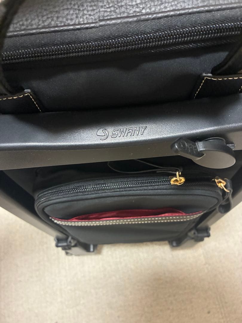 【美品】SWANY スワニー バニティー トラベル　キャリーケース