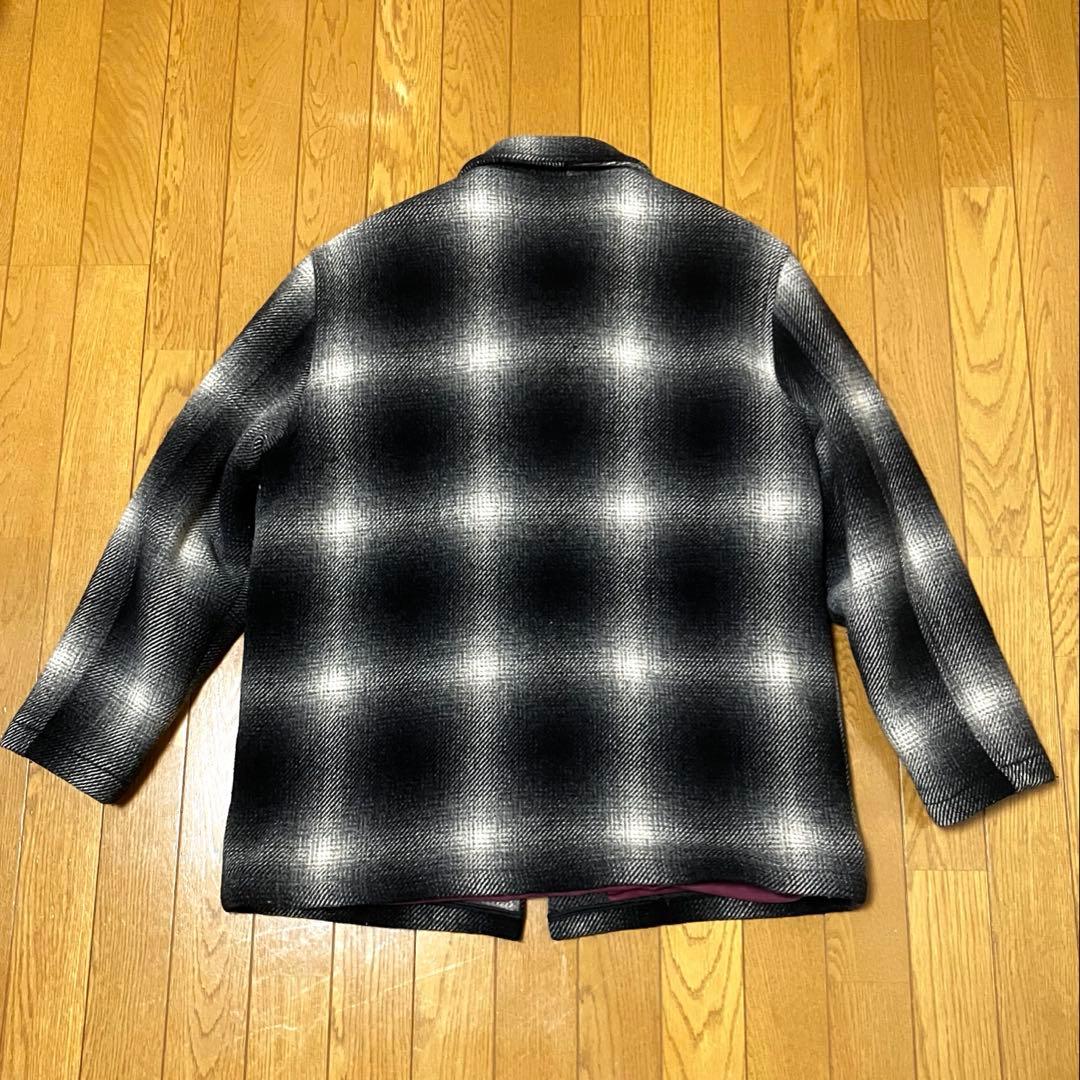 80's L.L.Bean 白黒オンブレチェック ジャケット シャドーチェック