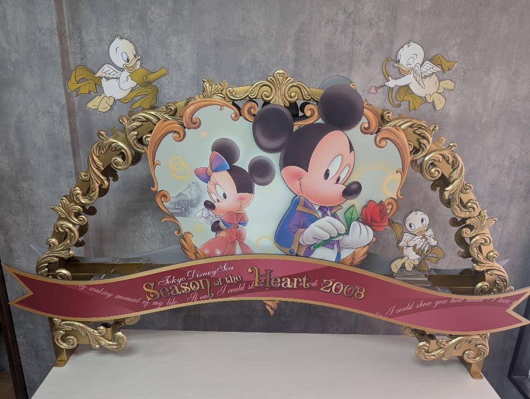 断捨離処分価格　ディズニーシー　イベント使用パネル　アーチ　アイアン装飾　激レア