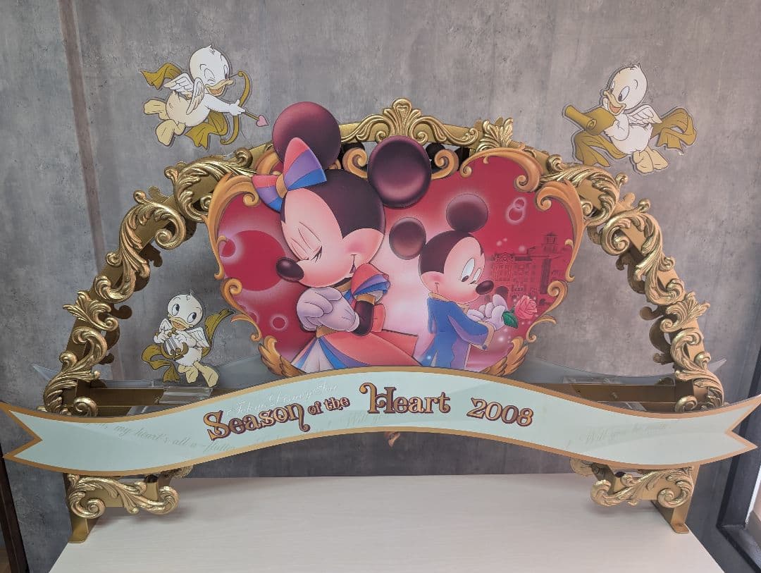 断捨離処分価格　ディズニーシー　イベント使用パネル　アーチ　アイアン装飾　激レア