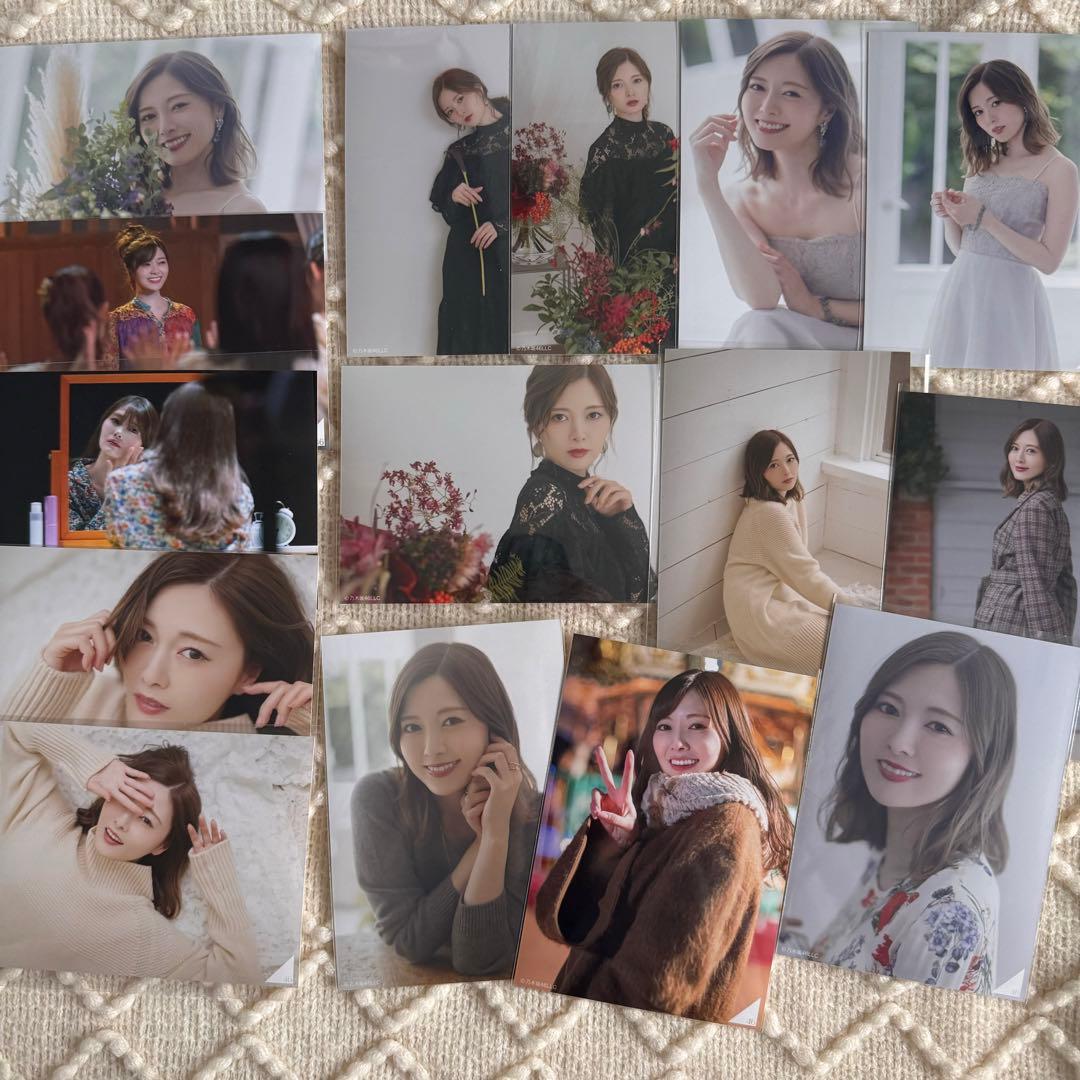 乃木坂46 生写真　白石麻衣　まとめ売り　120枚 フォトアルバム付き