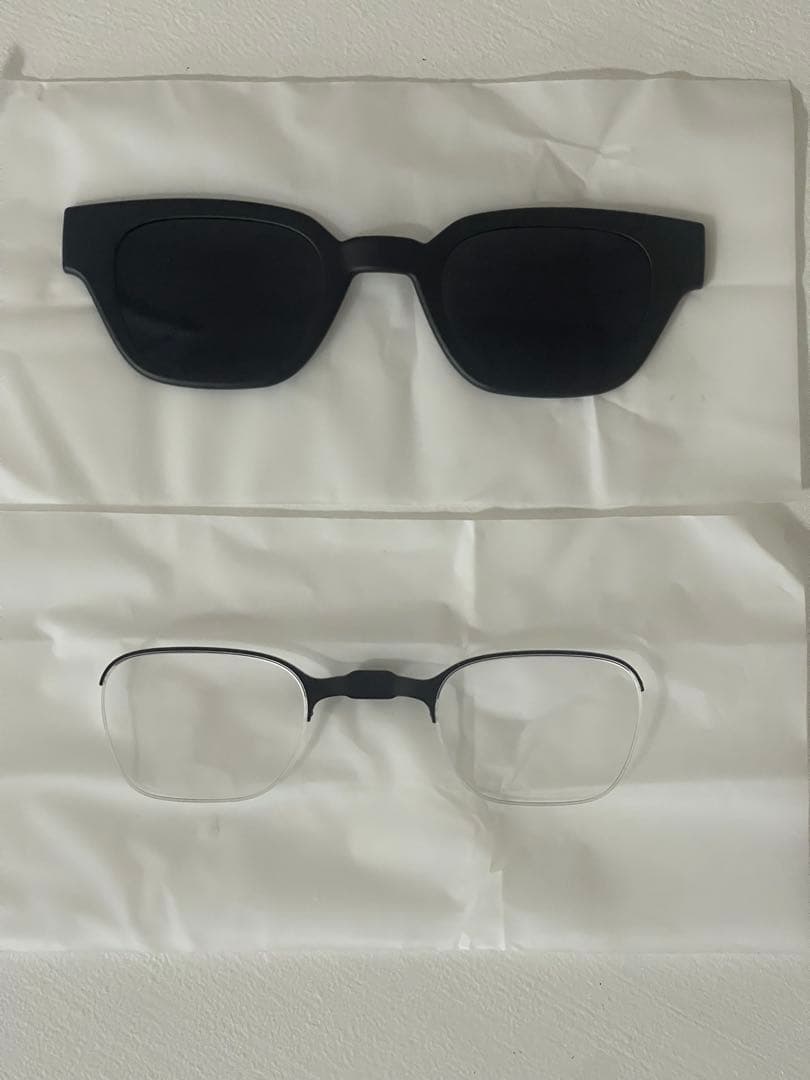 IMMO GO AR 翻訳 メガネ　サングラス付き　 ※数回使用