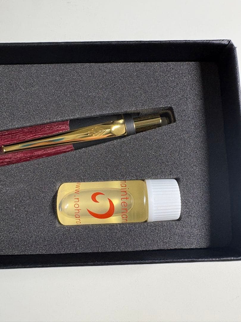 野原工芸　パープルハート　ボールペン