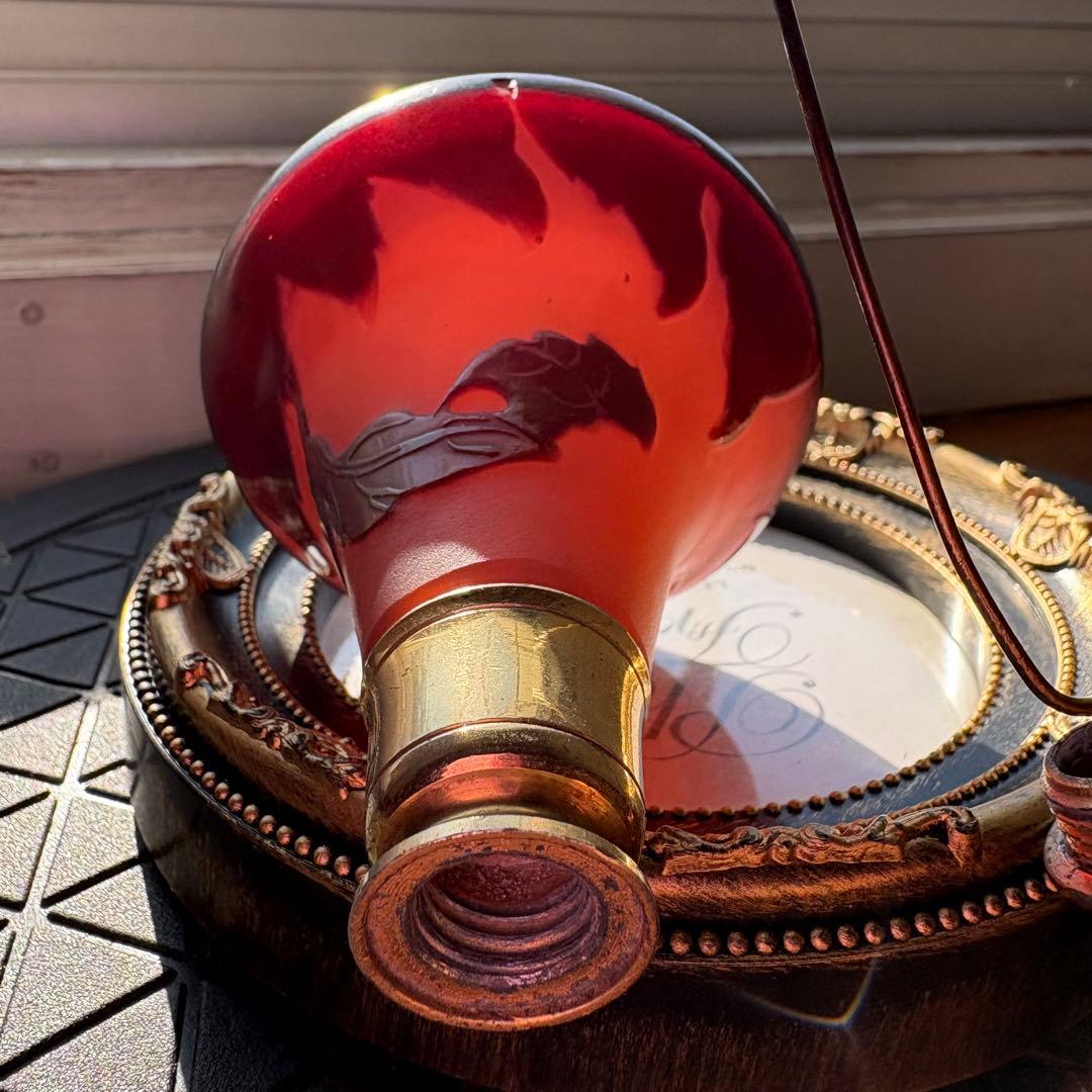 エミールガレ　エミール・ガレ　香水瓶　パフューム　フランス製 本物 ナンシー