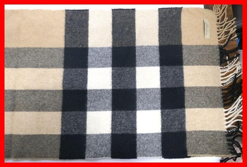 B*s様 BURBERRY マフラー mム382