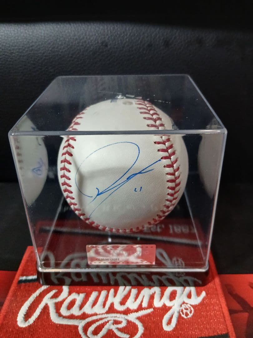 大谷翔平　山本由伸　佐々木朗希　直筆サインボール MLB公式球　試合球　写真付き