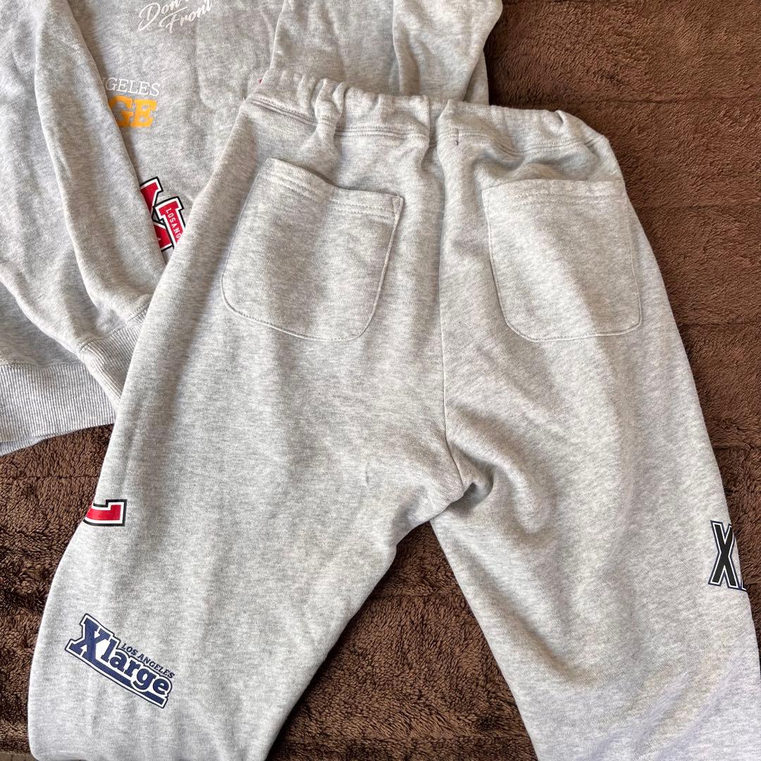 超美品　XLARGE KIDSトレーナーとロングパンツセット 140 裏毛