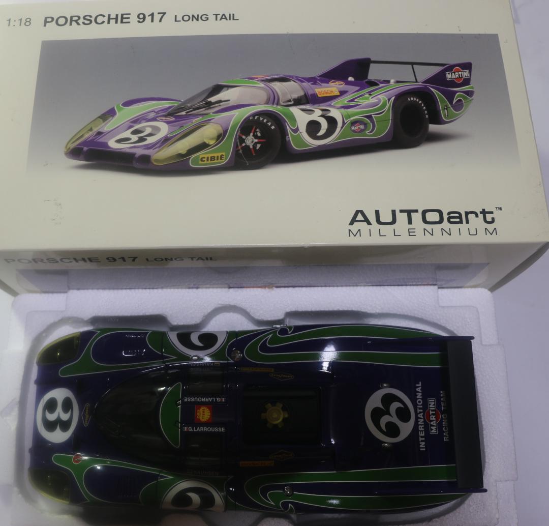 AUTOart 製 ポルシェ９１７ロングテール　１９７１ 1/18 　中古品