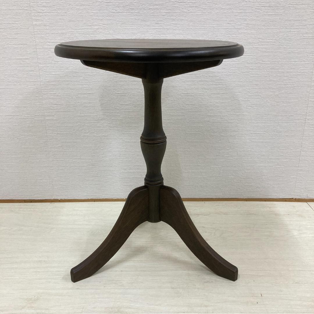 【マルニ】地中海　ワインテーブル　サイドテーブル　コーヒーテーブル　木製 B