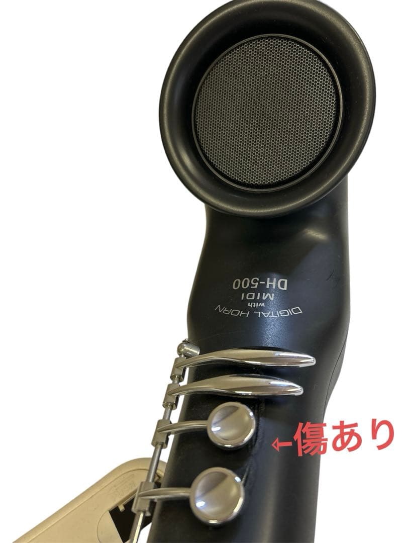 ★CASIO デジタルホーン DH-500 本体のみ【ジャンク品】