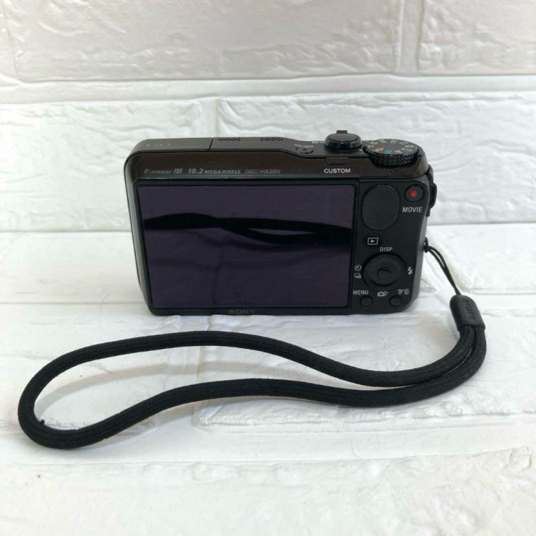 動作品✨ デジカメ SONY DSC-HX30V ブラック Wi-Fi 高画質