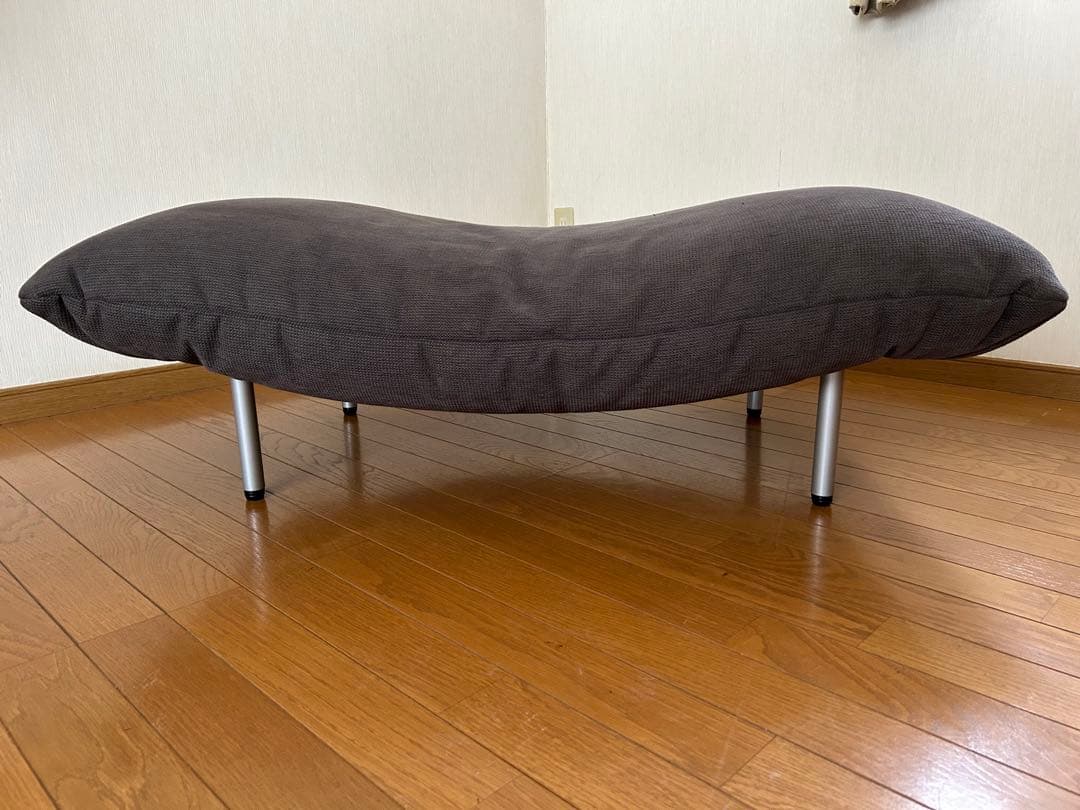 【5月15日までの出品です】リーンロゼ　カラン　パフ　オットマン　グレー