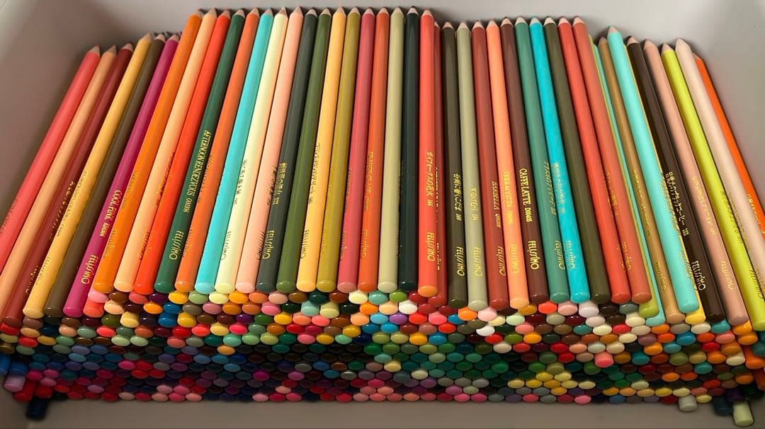 FELISSIMO フェリシモ 色鉛筆 500色