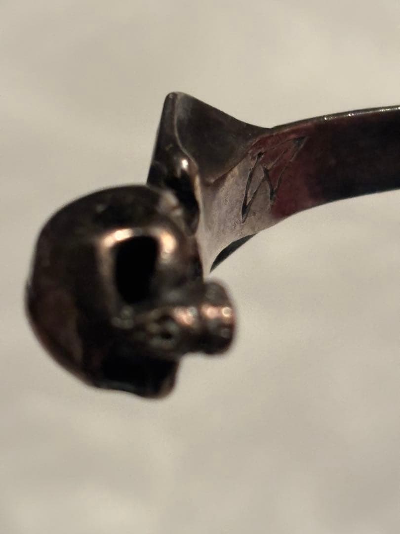 crazy pig クレイジーピッグ　バングル　シルバー 925 スカル　訳あり