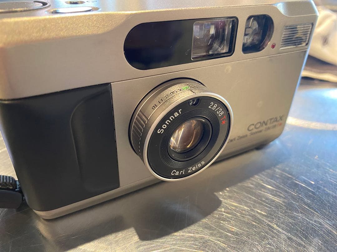 CONTAX T2 & Kodak Gold 36 × 4個のセット 電池おまけ