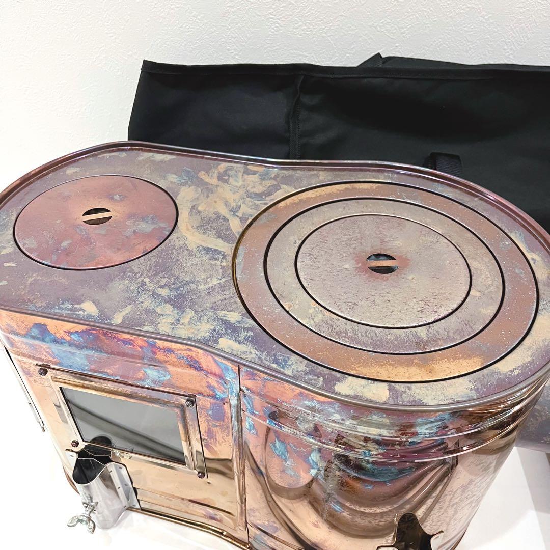 ホンマ製作所 薪ストーブ APSー48DX ステンレス 収納ケース付