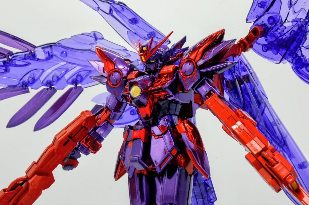 完成品【メッキ加工】MG ウイングガンダムゼロEW クロスコントラストカラー