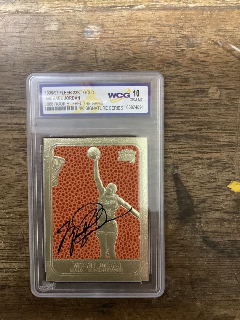 マイケルジョーダン　23kカード