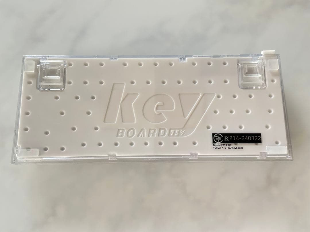 YUNZII X75 pro ホットスワップメカニカルキーボード