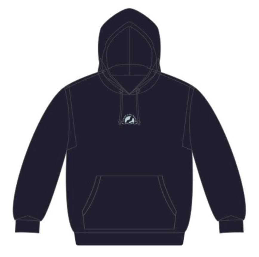 【新品未使用】 Yogee New Waves パーカー ロゴ刺繍 フーディ L