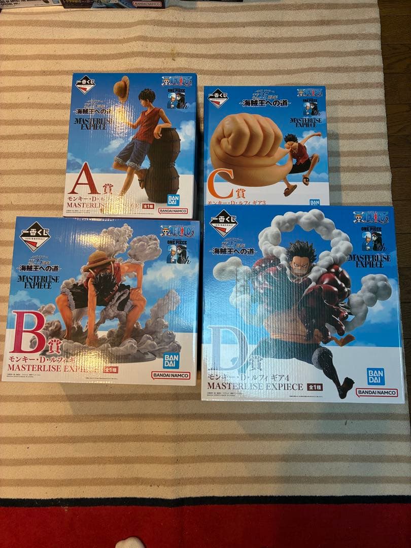 一番くじ　ワンピース　ABCD賞セット