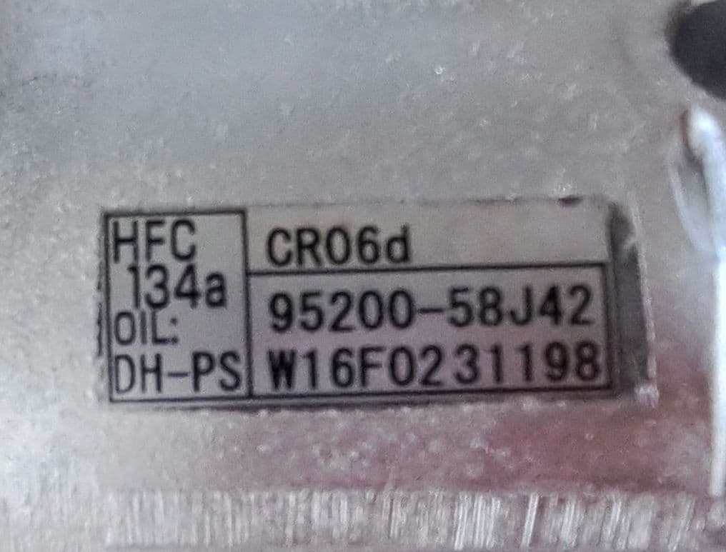 ワゴンR　MH23 　スズキ　エアコンコンプレッサ　58J42　58J40　互換