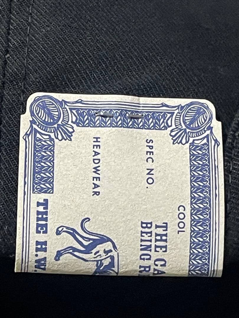 THE H.W. DOG & CO/トラッカーキャップ　ブラック