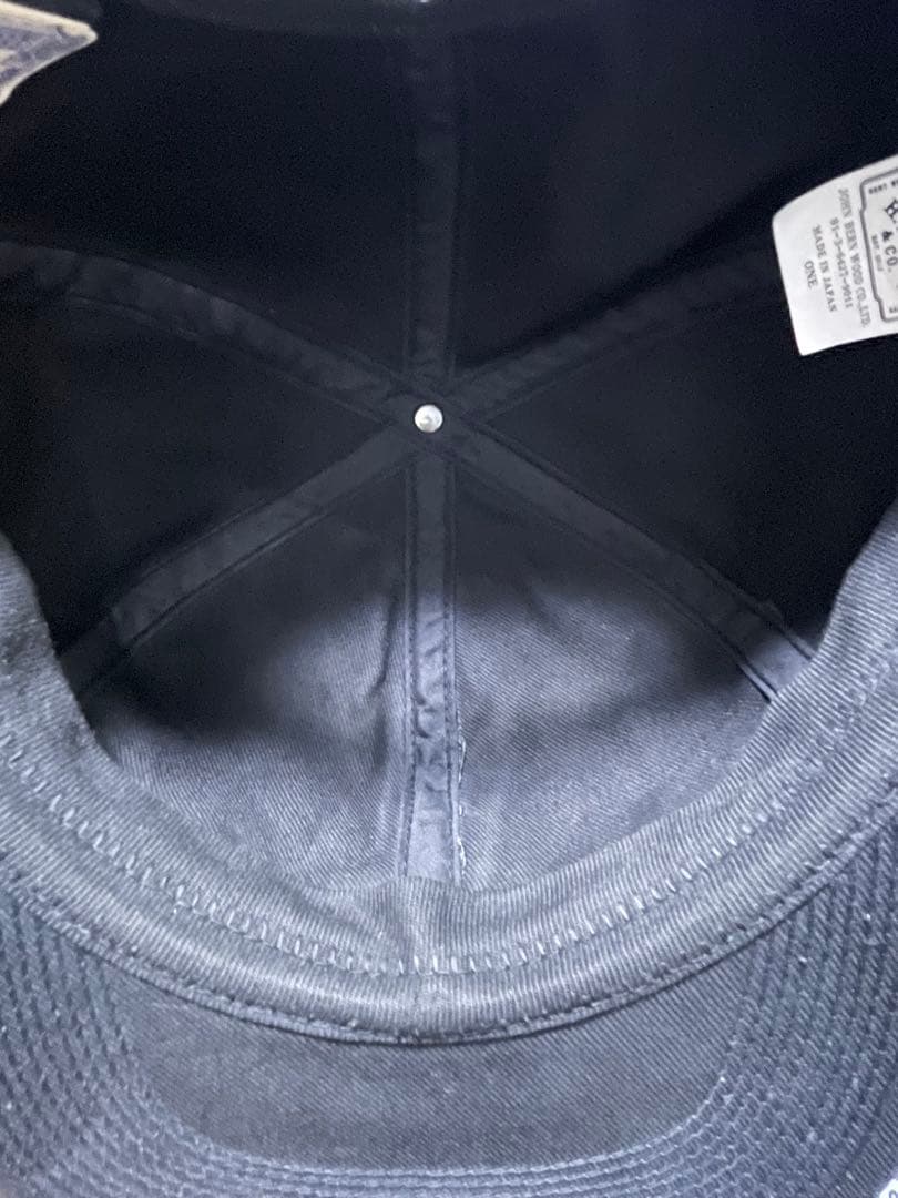 THE H.W. DOG & CO/トラッカーキャップ　ブラック