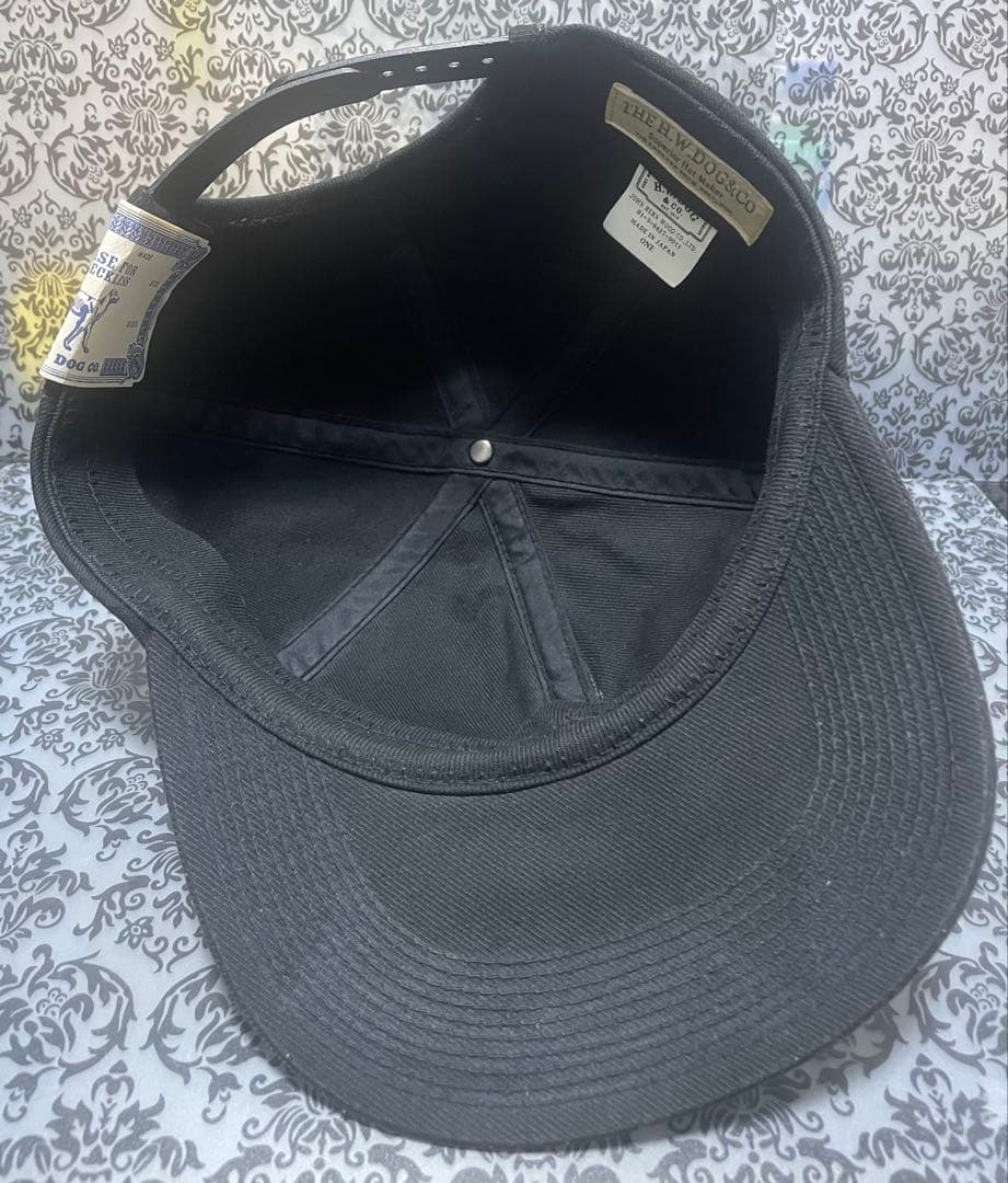 THE H.W. DOG & CO/トラッカーキャップ　ブラック