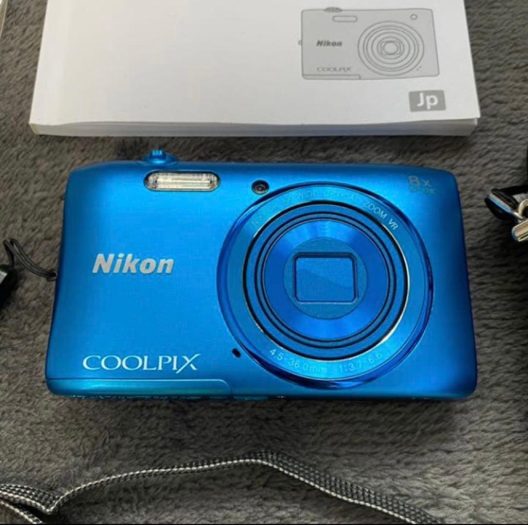 【美品】Nikon COOLPIX S3600 ブルー