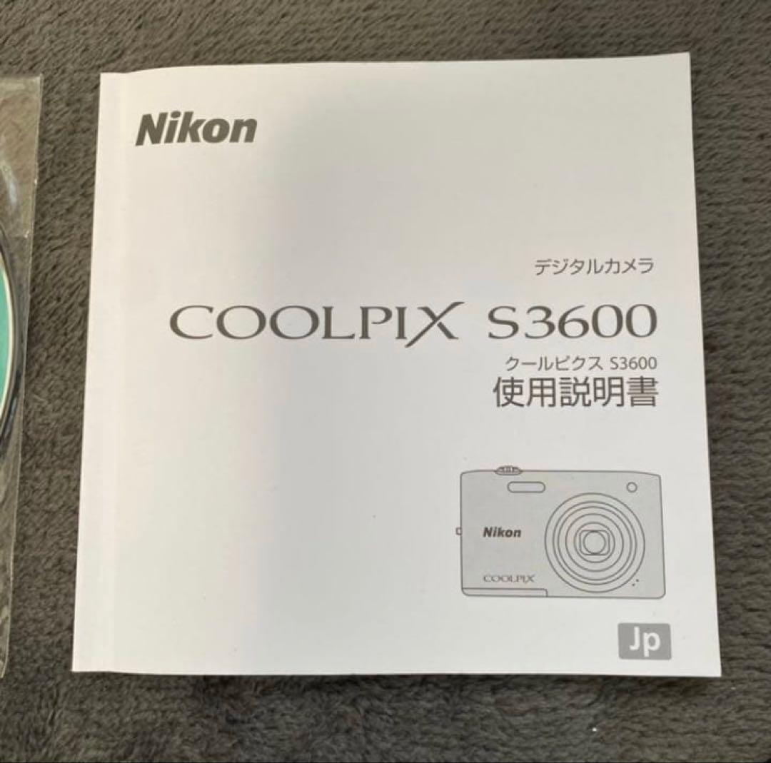 【美品】Nikon COOLPIX S3600 ブルー