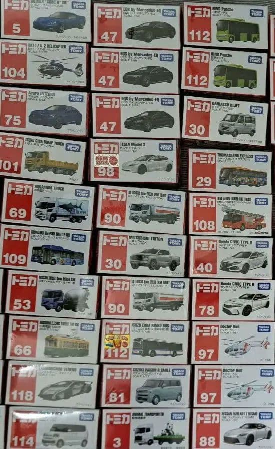 全て新品未使用　１４５台　トミカ ミニカー セット