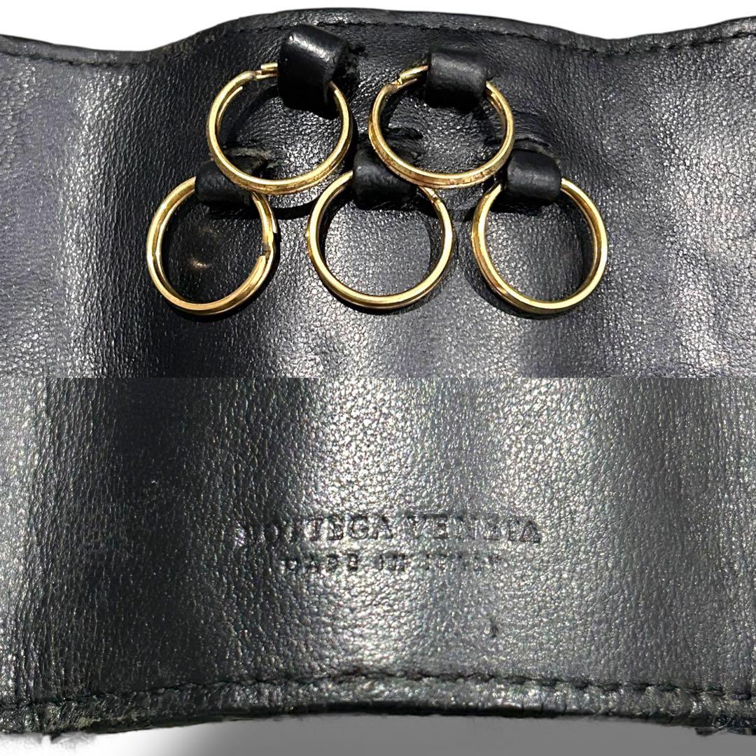 Bottega Veneta ボッテガヴェネタ イントレチャート キーケース