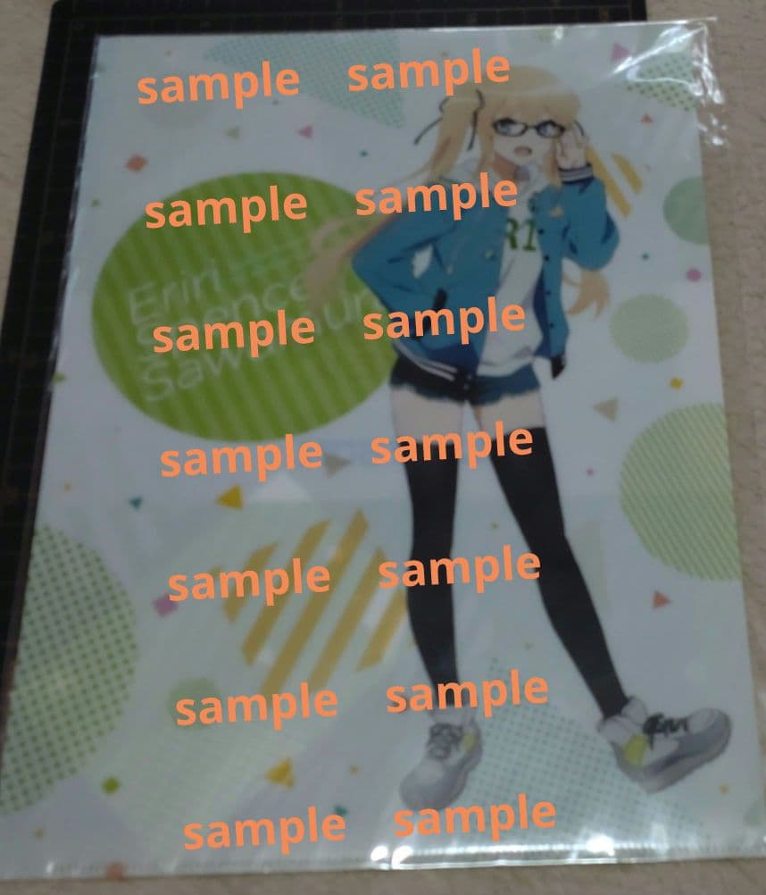 澤村・スペンサー・英梨々　冴えカノ　クリアファイル3枚セット　未使用