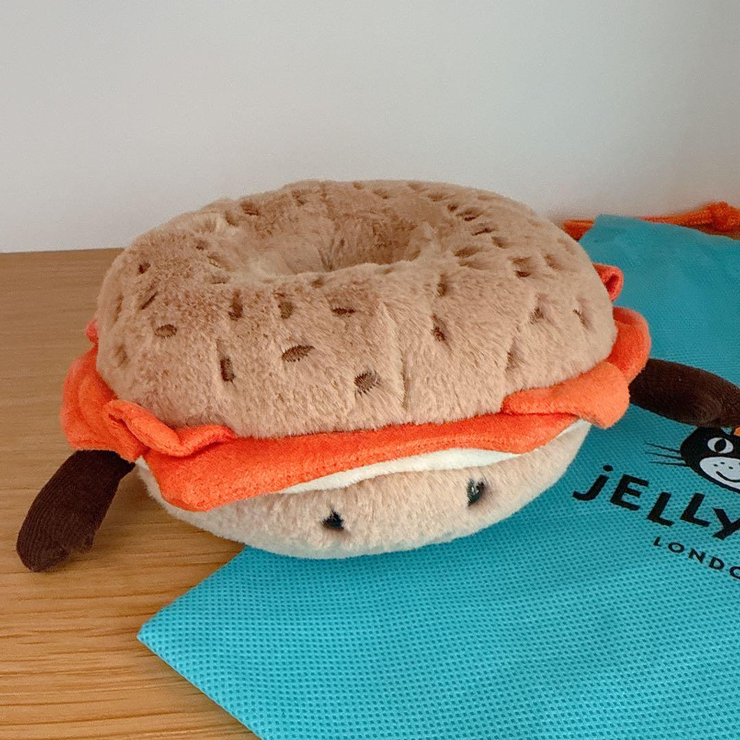  ジェリーキャット　ベーグル　ぬいぐるみ 正規品　新品