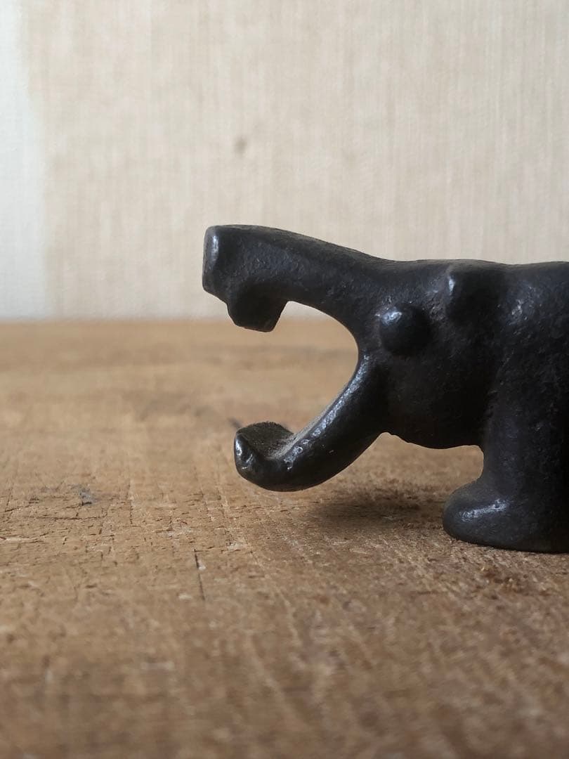 古鉄　カバの栓抜き　アメリカ　1930年代