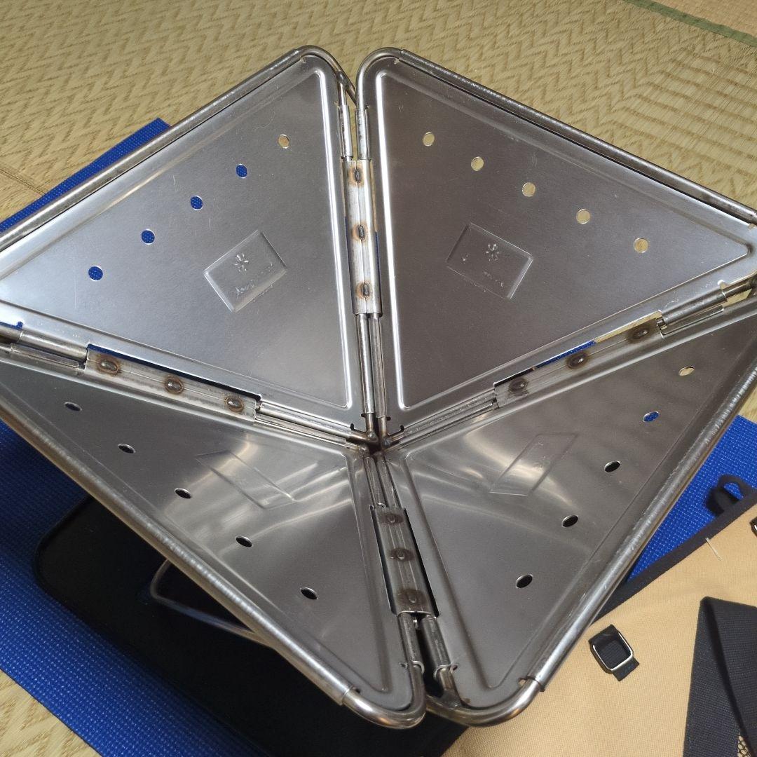 peak焚き火台Lスターターセット炭床なし＆焚き火ツールPro