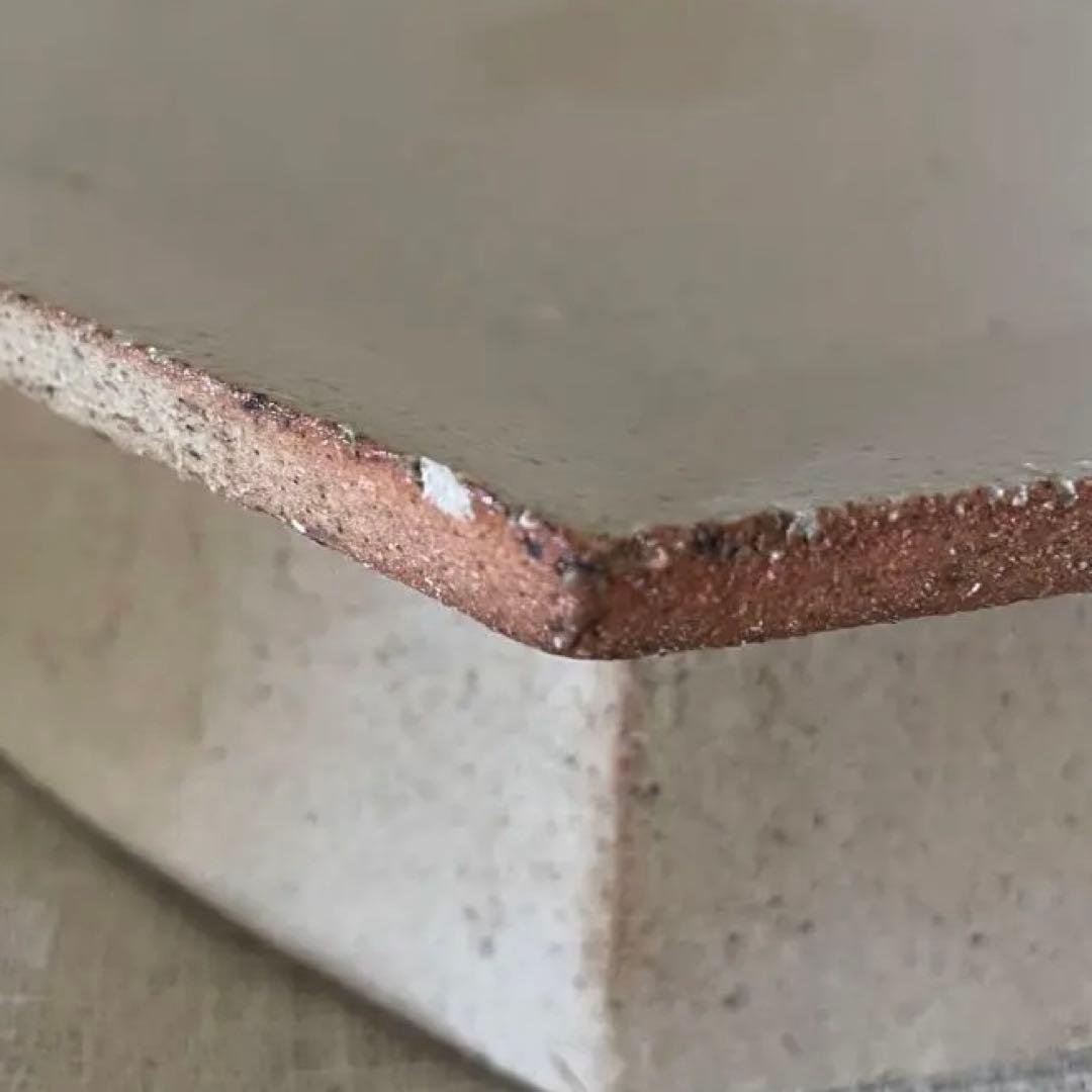 沖縄　大嶺實清　2000年前後作品　七角形台付き皿