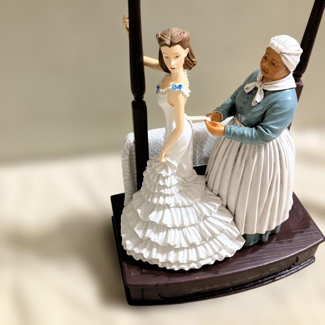 風と共に去りぬ スカーレット・オハラ陶器製置物