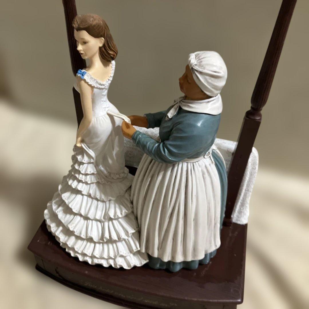 風と共に去りぬ スカーレット・オハラ陶器製置物