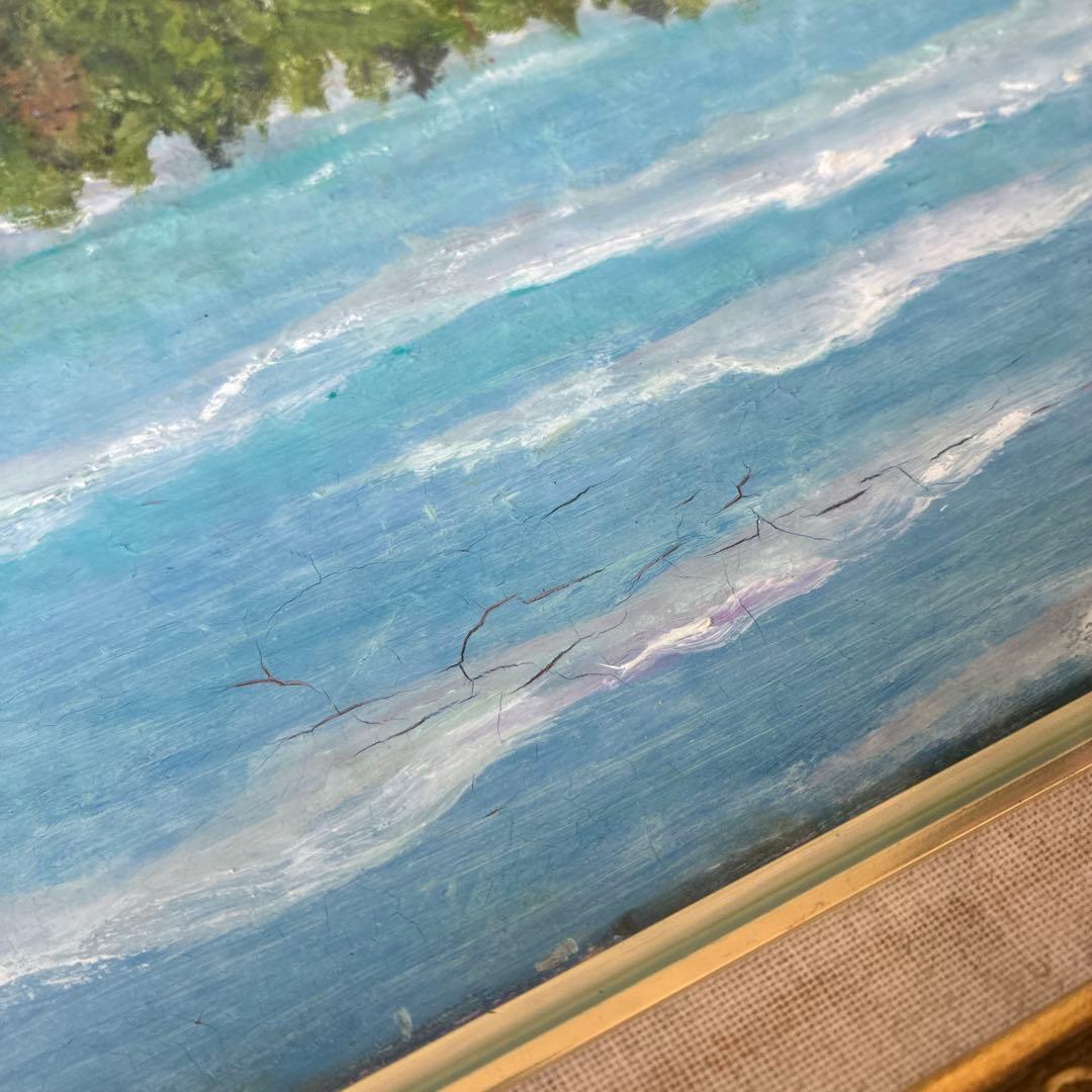 アンティーク★大きいサイズ 上質 ゴールド フレーム 額縁 油絵