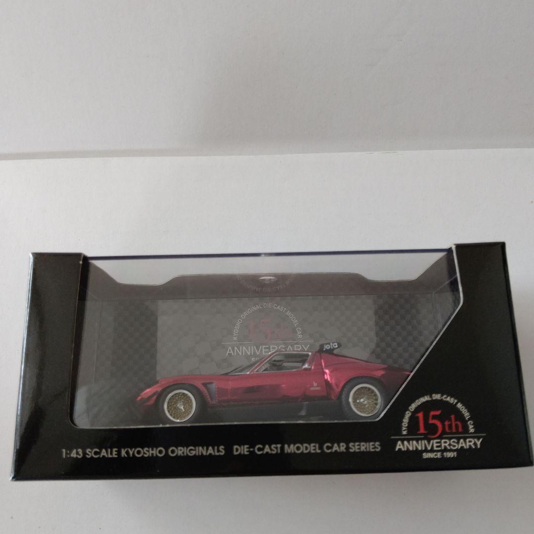 1/43 KYOSHO ランボルギーニ イオタ SVR クロームレッド