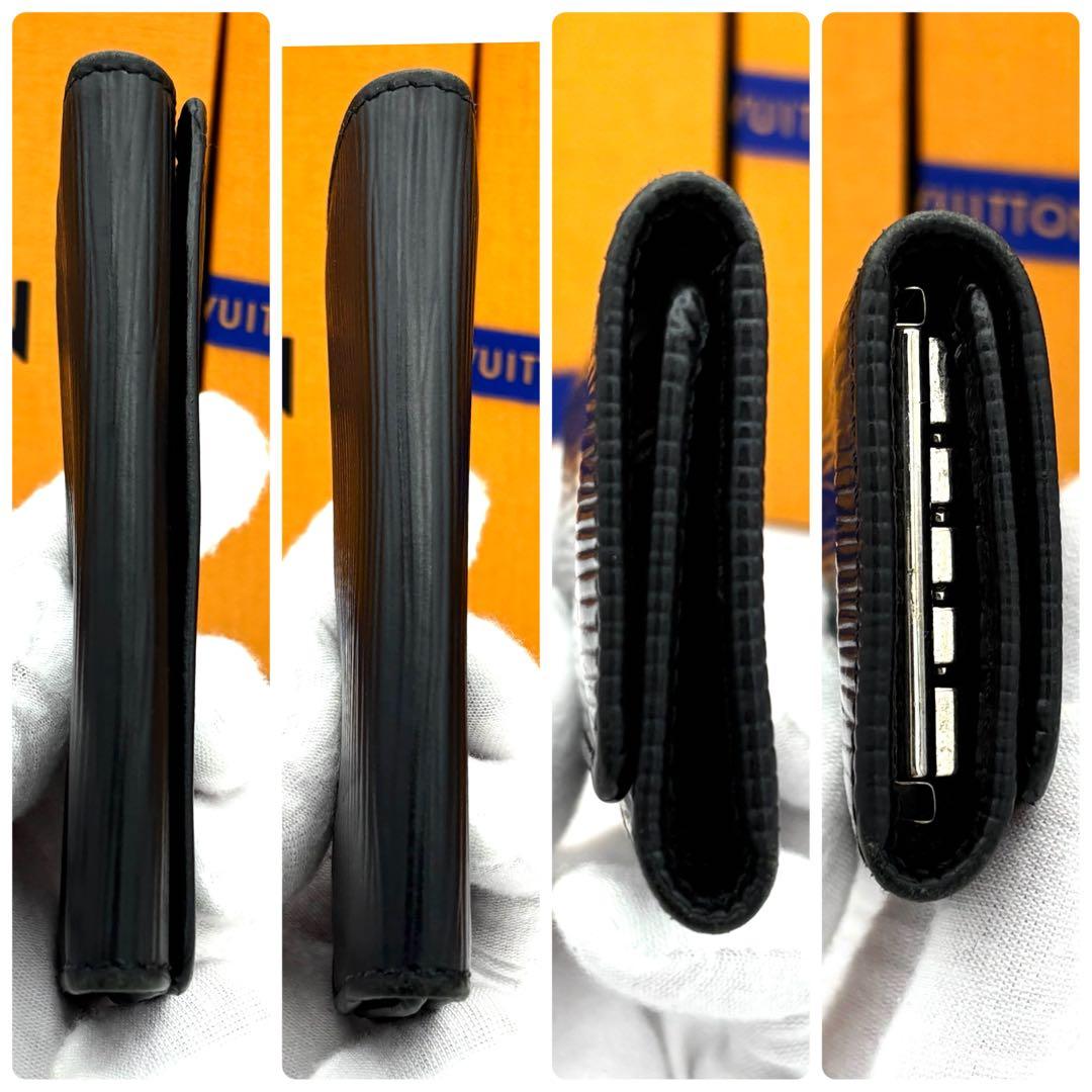 ルイヴィトン エピ 4連キーケース ミュルティクレ4 ノワール ブラック