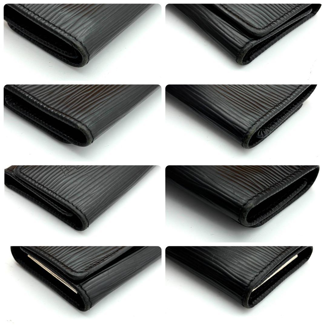 ルイヴィトン エピ 4連キーケース ミュルティクレ4 ノワール ブラック