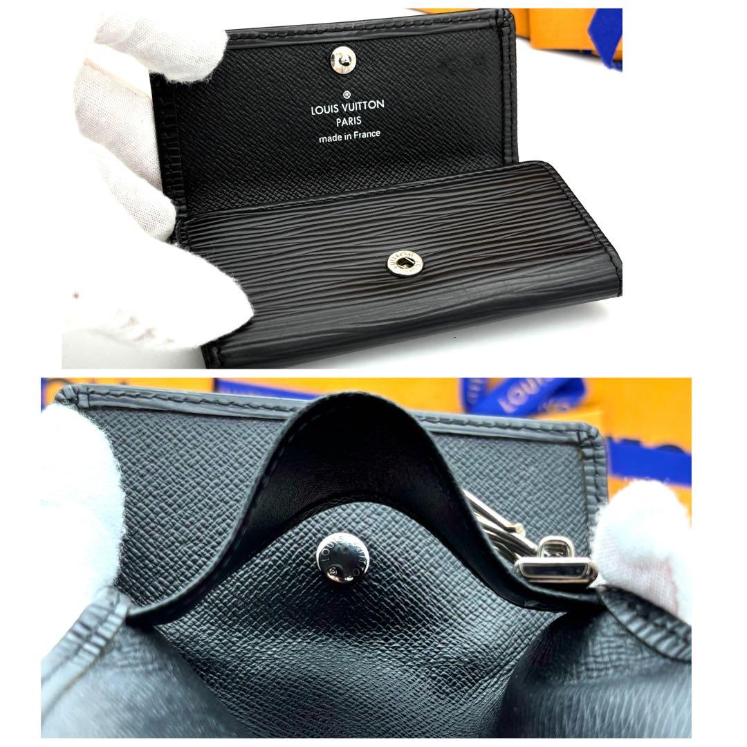ルイヴィトン エピ 4連キーケース ミュルティクレ4 ノワール ブラック