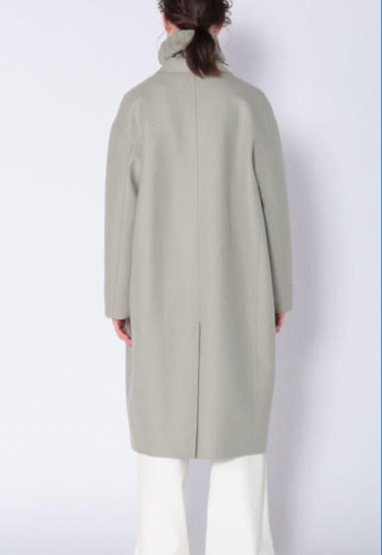 R。GALERIE VIEライトメルトン チェスターコート