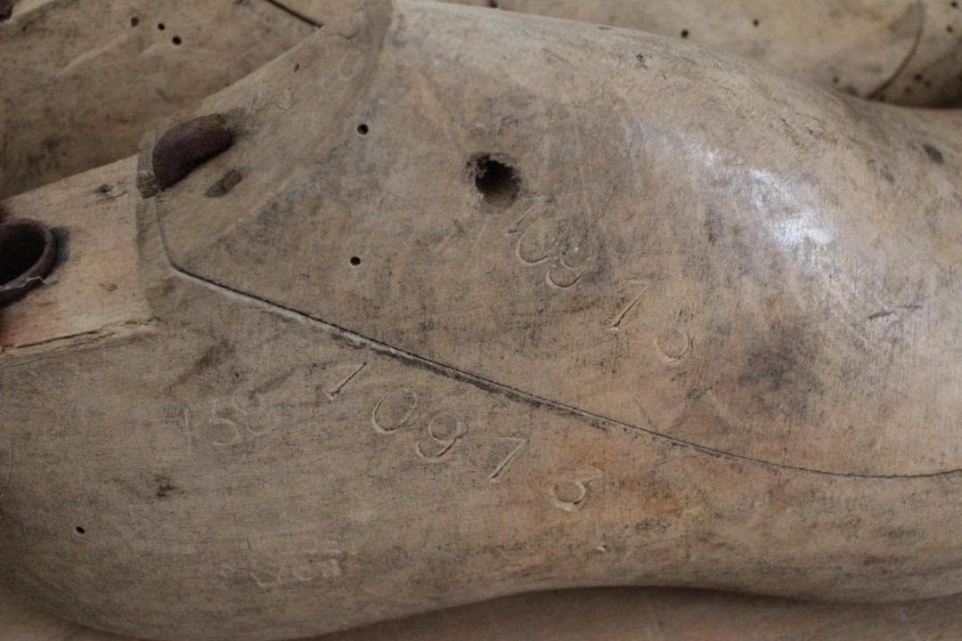 【C】フランスアンティーク木製シューモールド