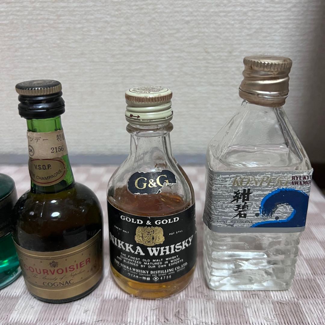 古酒 ミニボトル 未開封品 ウイスキー ブランデー サントリー VSOP