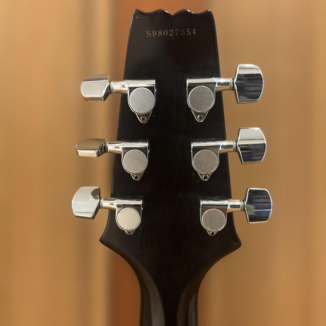 Aria Pro II PEシリーズ 木目シースルーダークグリーン 新品弦張替済