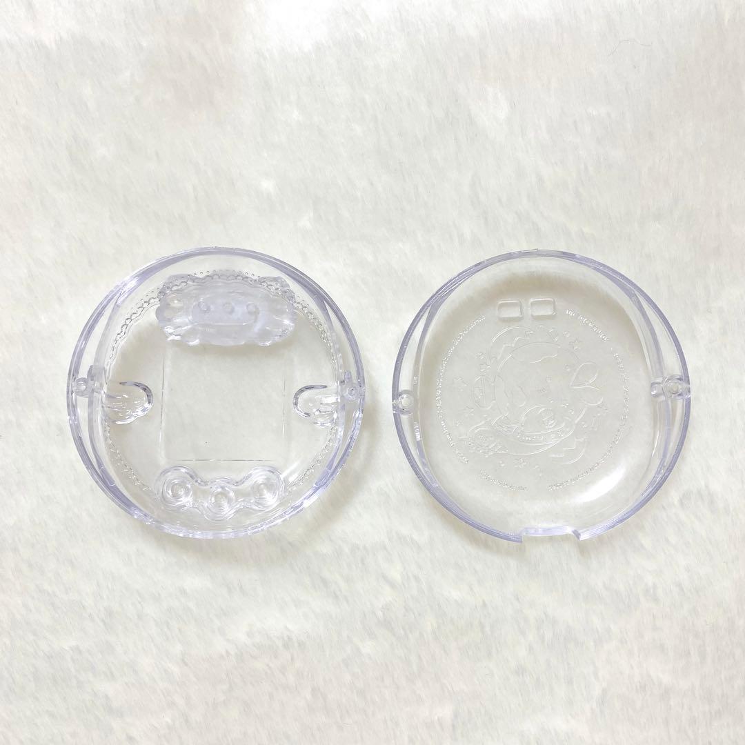 【値下げ対応可】初期傷あり　たまごっちユニクリアケース　カバー　リボン付き